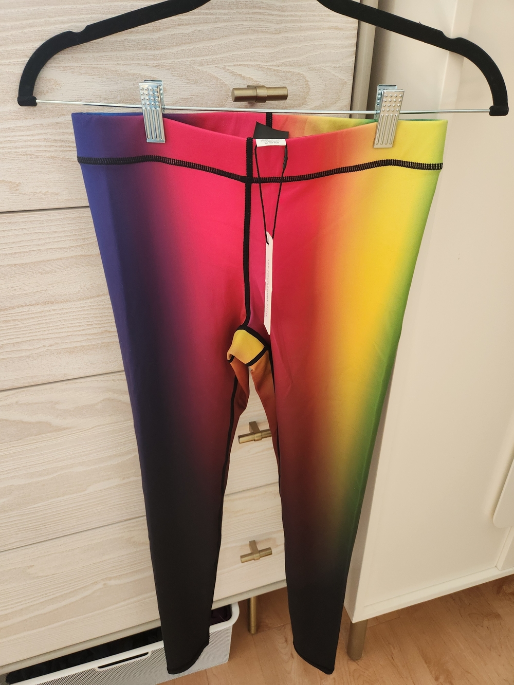 Terez Rainbow Ombre Active Leggings NWT, XS